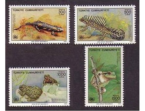 Koleksiyon, Pullar, 1990 Damgasız Çevre Günü Serisi