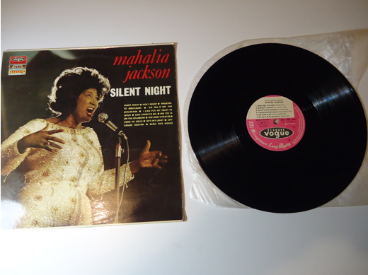 Mahalia Jackson Silent Night Plak Müzik, Film (Plak,Cd, Dvd) : Mahalia Jackson - Silent Night Lp Tertemiz