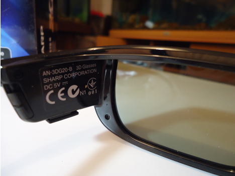 Elektronik Eşya, Diğer Elektronik Eşyalar, 3D Gözlük, Sharp An-3Dg20-B Gözlük 2 Adet Tertemiz