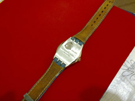 Takılar, Saatler, Swatch Irony Orjinal Deri Kayışlı Saat Mükemmel