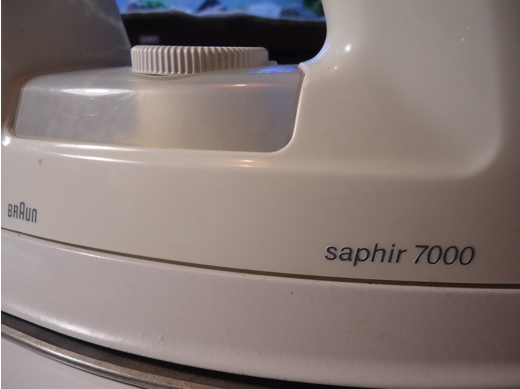 Braun Saphir 7000 Buharlı Ütü Beyaz Eşya : Braun Saphir 7000 Ütü Temiz