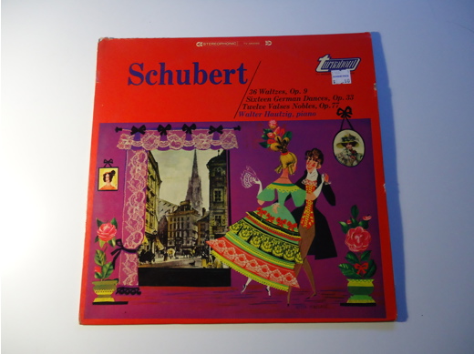 Schubert Valses Plak Schubert Valsler Lp Temiz, Valses, Plak