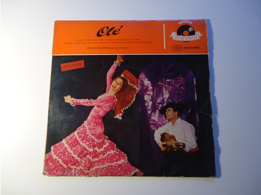 Erwin Halletz Ole Plak Ole - Erwin Halletz Orchestra Lp 1960 Temiz, Plak