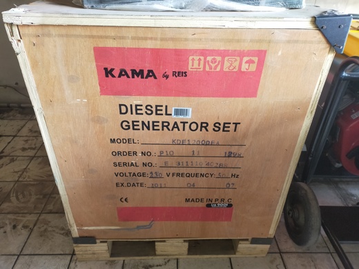 Katana 0541 548 70 78 Dizel İş Makineleri : Sıfır Kutusunda 12 Kva 220 Cıkışlı Marşlı