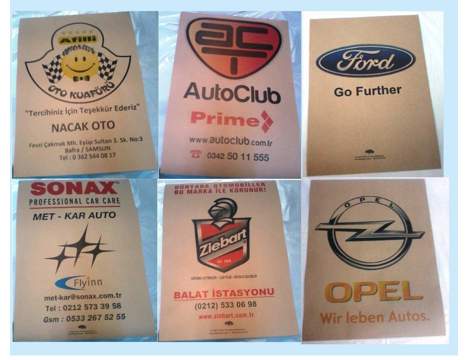 Diğerleri, Kategorisi Olmayan Her Şey, Firma Reklam Baskılı Oto Kağıt Paspas
