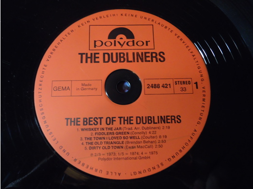 The Dubliners The Best of The Dubliners Plak Müzik, Film (Plak,Cd, Dvd) : The Best of The Dubliners Lp Gebr1. İspir.1