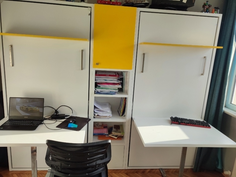 Mobilya, Bebek, Çocuk, Genç Odası, Gaysan Mobilya, İkili Tek Kişilik Katlanan Yatak, Katlanabilir Yatak