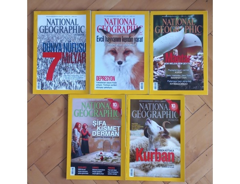 Koleksiyon, Gazeteler, Dergiler, 2011, National Geographic Türkiye