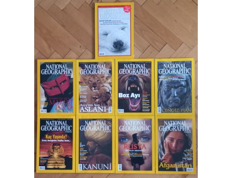 Koleksiyon, Gazeteler, Dergiler, 2001, National Geographic Türkiye