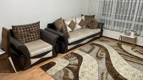 Mobilya, Oturma Grupları, Özel İmalat, Boncuklu Model , Oturma Grubu , Az Kullanılmış Keyfe Keder Özel Üretim
