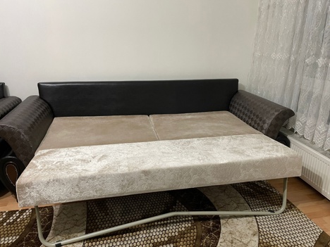 Mobilya, Oturma Grupları, Özel İmalat, Boncuklu Model , Oturma Grubu , Az Kullanılmış Keyfe Keder Özel Üretim