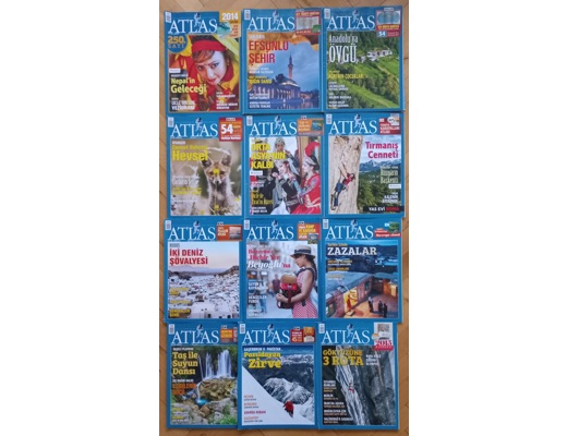 ATLAS AYLIK COĞRAFYA VE KEŞİF DERGİSİ 2014 Dergi Atlas Aylık Coğrafya Ve Keşif Dergisi, 2014