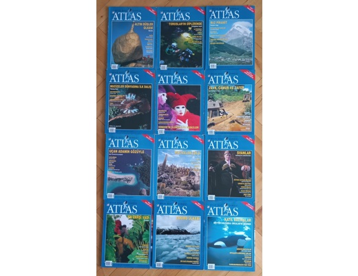 ATLAS AYLIK COĞRAFYA VE KEŞİF DERGİSİ 1996 Dergi Atlas Aylık Coğrafya Ve Keşif Dergisi, 1996