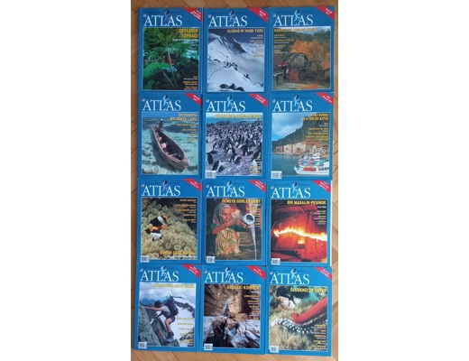 ATLAS AYLIK COĞRAFYA VE KEŞİF DERGİSİ 1995 Dergi Atlas Aylık Coğrafya Ve Keşif Dergisi, 1995