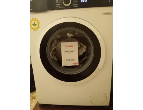 Beyaz Eşya, Çamaşır Makinesi, Vestel, 2023, Inverter Wff, Sayıyla Çalıştırdım Diyebilirim Ürünü