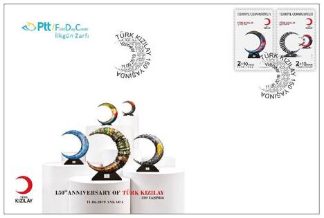 Koleksiyon, Pullar, 2019 Türk Kızılayı 150 Yaşında Fdc