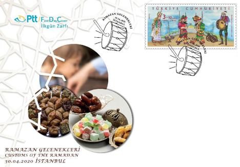 Koleksiyon, Pullar, 2020 Ramazan Gelenekleri Fdc