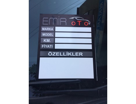 Diğerleri, Kategorisi Olmayan Her Şey, Satılık Oto Levhası, Araç Levhası, Satılık Oto Kiralık Oto Levhası