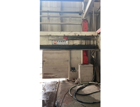 İş Makineleri, Mermer İşleme Makinaları, Esmaş , 2017, 2.El 4 Ayak Este