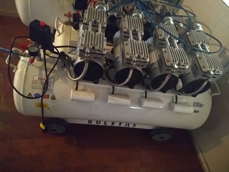 İş Makineleri, Kompresör, 2022, Kuletaş Kompresör 150Lt Sesiz , Kuletaş Sesiz Sanayi Elektriği İstemez
