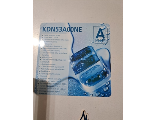 Bosch KDN53A00NE NoFrost Beyaz Eşya : Bosch buzdolabı