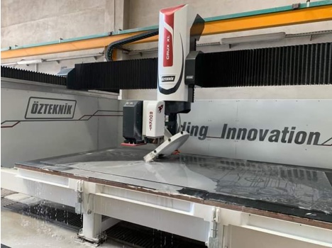 İş Makineleri, Mermer İşleme Makinaları, Özteknik, 5 Axis Cnc Köprü Kesim Makinası
