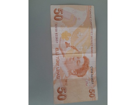 Koleksiyon, Paralar, Türkiye, Hatalı Basım 50 Tl