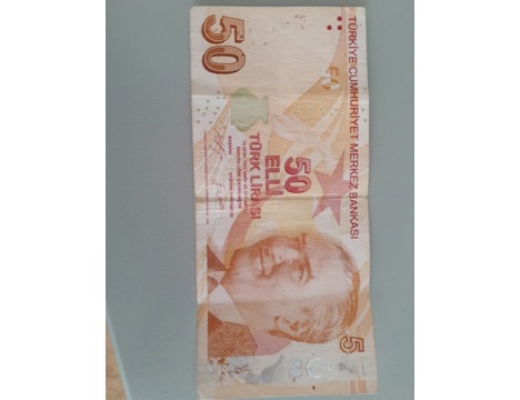 Koleksiyon, Paralar, Türkiye, Hatalı Basım 50 Tl