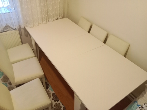 Mobilya, Mutfak Mobilyaları, İstikbal, 6 Kisilik Yemek Masası , 6 Kişilik Yemek Masası