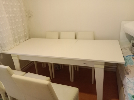 Mobilya, Mutfak Mobilyaları, İstikbal, 6 Kisilik Yemek Masası , 6 Kişilik Yemek Masası
