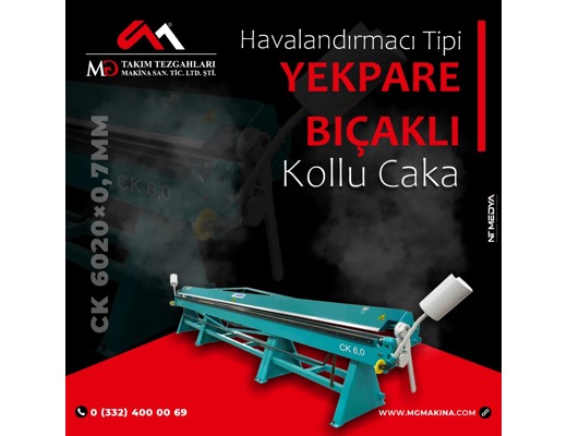 Ck 6020×0,7mm Havalandırmacı Tipi Yekpar Ck 6020×0,7mm Havalandırmacı T Ck 6020×0,7mm Havalandırmacı Tipi Yekpare Bıçaklı