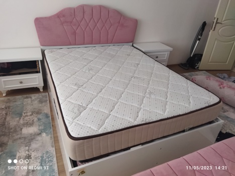 Mobilya, Yatak Odası Mobilyaları, Modalife, Çift Kişilik Baza ve Ortopedik Sünger