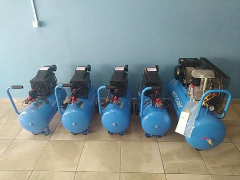 İş Makineleri, Eccoair, 50 Litre ve 100 Litrelik Pistonlu Kompresörler