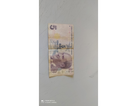 Koleksiyon, Paralar, Türkiye, 5 Tl Hatalı Basım