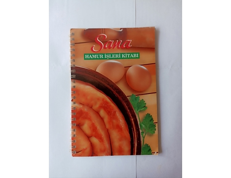 Kitap, Dergi, Diğer Kitaplar, Hamur Yemek Kitap, Sana Hamur İşleri Kitabi