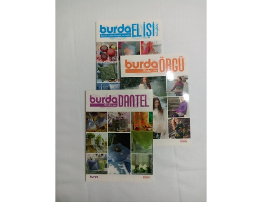 Burda dergi kitap Burda kitap - Dantel elişi örgü 