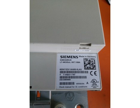 İş Makineleri, Elektrik Güç Kaynağı, Ups, Sıemens | [ 6Sn1123-1Aa00-0La3 ] | Sürücü