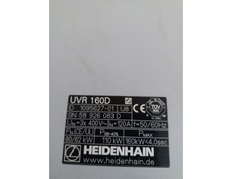 İş Makineleri, Elektrik Güç Kaynağı, Ups, Sürücü, Heıdenhaın | [Id 1095627-01 U8 Sn 58926 083 D ] |