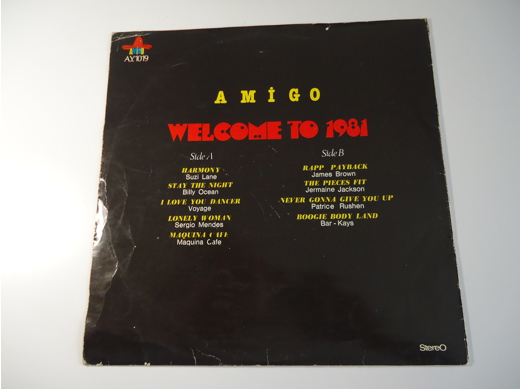 Muhtelif Welcome to 1981 Plak Müzik, Film (Plak,Cd, Dvd) : Amigo Welcome to 1981 Lp Nadir Temiz