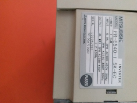 İş Makineleri, Elektrik Güç Kaynağı, Ups, Mıtsubıshı | [ Fr-E540-1,5K-Ec ] | Sürücü