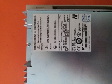 İş Makineleri, Elektrik Güç Kaynağı, Ups, Yaskawa | [ Sgdv-8R4d11a020000 ] | Sürücü