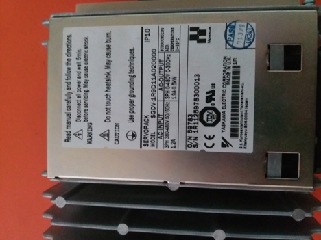 İş Makineleri, Elektrik Güç Kaynağı, Ups, Yaskawa | [ Sgdv-1R9d11a020000 ] | Sürücü
