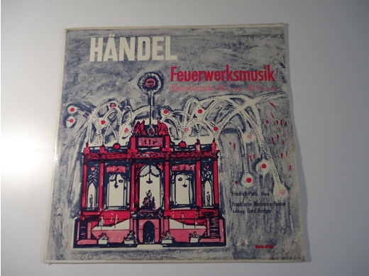 Händel Feuerwerksmusik Plak Händel - Feuerwerksmusik Oboen Konzerte Lp Temiz, Plak