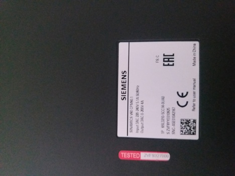 İş Makineleri, Elektrik Güç Kaynağı, Ups, Sıemens | [ 6Sl3 210-5Cc14-0Ua0 ] | Sürücü