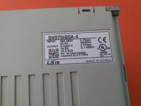 İş Makineleri, Elektrik Güç Kaynağı, Ups, Ls Electrıc | [ Sv075ig5a-4 ] | Sürücü