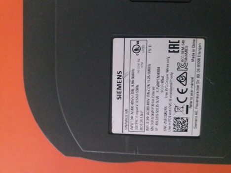 İş Makineleri, Elektrik Güç Kaynağı, Ups, Sıemens | [ 6Sl3210-5Be25-5Uv0 ] | Sürücü