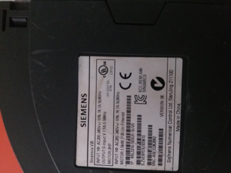 İş Makineleri, Elektrik Güç Kaynağı, Ups, Sıemens | [ 6Sl3210-5Bb21-5Uv0] | Sürücü