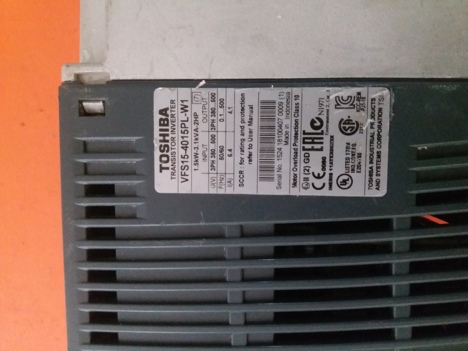 İş Makineleri, Elektrik Güç Kaynağı, Ups, Toshıba | [ Vfs15-4015Pl-W1 ] | Sürücü