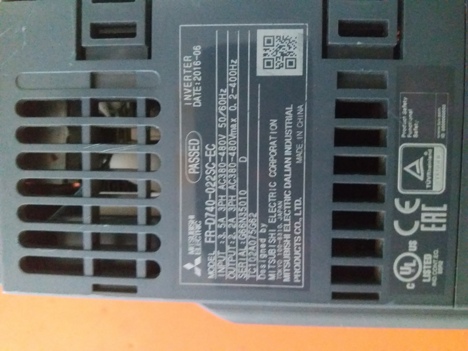 İş Makineleri, Diğer Elektrik Malzemeleri, Mıtsubıshı | [ Fr-D740-022Sc-Ec ] | Sürücü