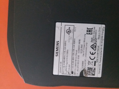 İş Makineleri, Diğer Elektrik Malzemeleri, Sıemens | [ 6Sl3210-5Be21-5Uv0 ] | Sürücü